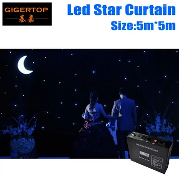 Visoka Kakovost 5Mx5M Led Star Zavese RGB/RGBW LED Star Krpo LED Kulise za DJ Fazi Poroko Kitajska Kulise Svetlobe Zavese