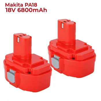 Ni-MH 18V 6800mAh Nadomestna Baterija za Makita PA18 1822 1823 192826-5 193159-1 193140-2 Primerni za Makita 4334D 5046DA 6343D